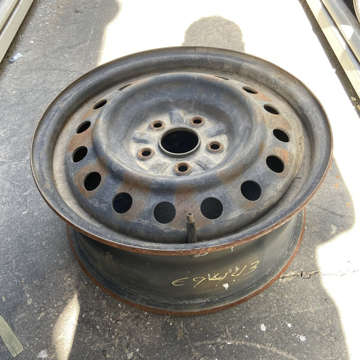 16" SIENNA 04-10 16x6.5, steel Original OEM Wheel Rim - Side Profile