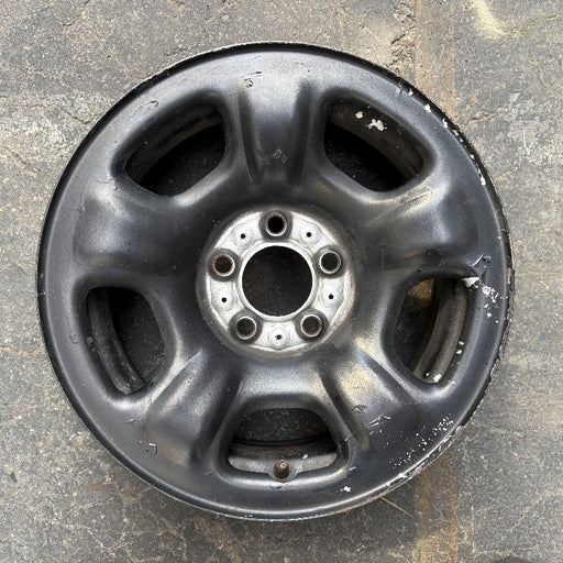 16" LIBERTY 02 , steel, raised spoke Original OEM Wheel Rim - Front View