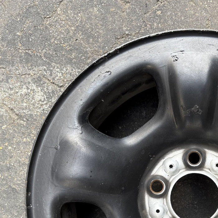 16" LIBERTY 02 , steel, raised spoke Original OEM Wheel Rim - Side Profile
