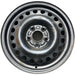 15" TRANSIT CONNECT 10-13 15x6 steel TPMS silver Original OEM Wheel Rim - Front View