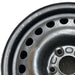 15" TRANSIT CONNECT 10-13 15x6 steel TPMS silver Original OEM Wheel Rim - Angle View