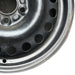 15" TRANSIT CONNECT 10-13 15x6 steel TPMS silver Original OEM Wheel Rim - Close-Up Detail