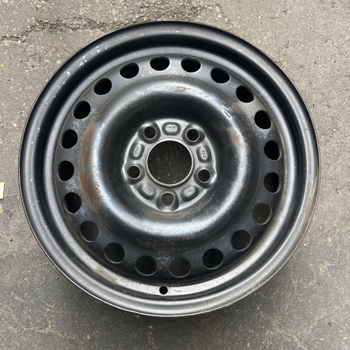 15" TRANSIT CONNECT 10-13 15x6 steel TPMS silver Original OEM Wheel Rim - Additional View