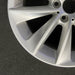 18" BMW X3 11-14 18x8 alloy 5 spoke V spoke design silver Original OEM Wheel Rim - Additional View