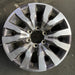 18" TACOMA 20 18x7.5 alloy 12 spoke Original OEM Wheel Rim - Front View