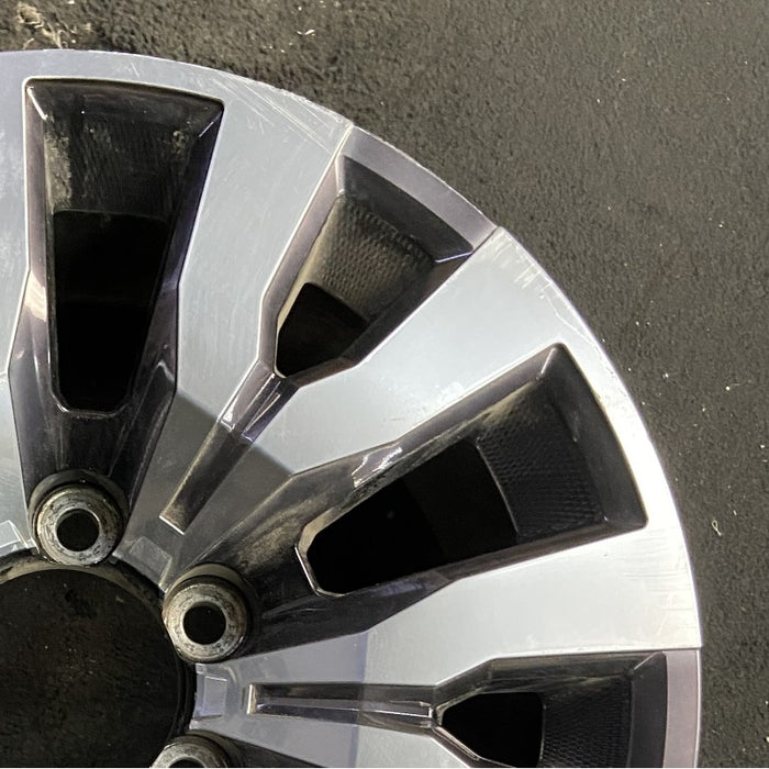 18" TACOMA 20 18x7.5 alloy 12 spoke Original OEM Wheel Rim - Close-Up Detail