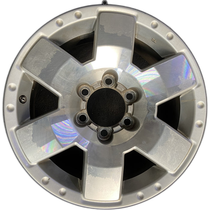 17" FJ CRUISER 07 , alloy Original OEM Wheel Rim - Front View