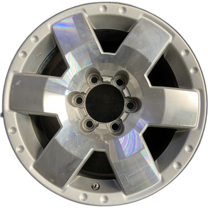 17" FJ CRUISER 07 , alloy Original OEM Wheel Rim - Front View