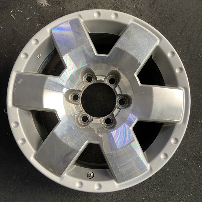 17" FJ CRUISER 07 , alloy Original OEM Wheel Rim - Angle View