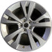 20" EXPLORER 20-21 20x8, , , machined face with pockets Original OEM Wheel Rim - Front View