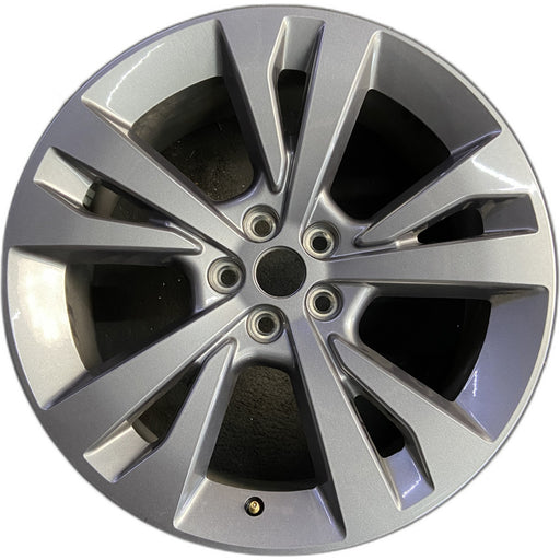 20" EXPLORER 20-21 20x8, , , machined face with pockets Original OEM Wheel Rim - Front View