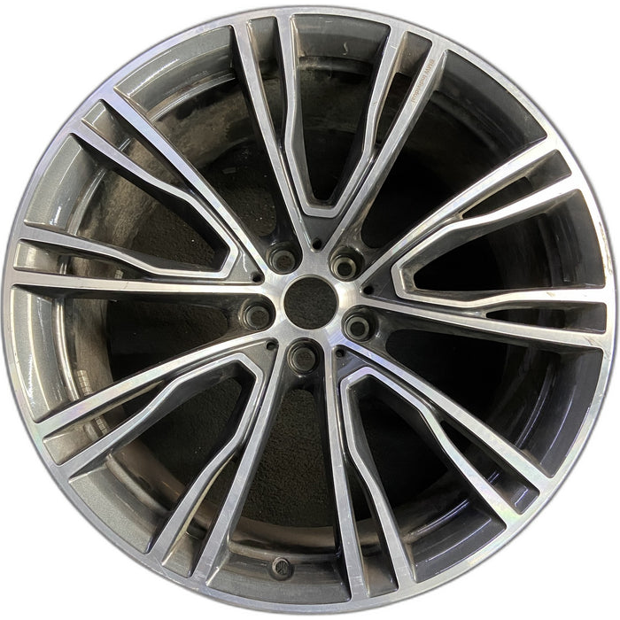 21" BMW X3 18-21 21x9.5 , 10 spoke Original OEM Wheel Rim - Front View