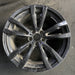20" BMW X5 14-18 20x11 , 5 spoke, V spoke, flat spoke, black Original OEM Wheel - Angle View