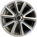 20" EXPLORER 15 20x8.5, , 10 spoke, machined face Original OEM Wheel Rim - Front View