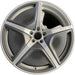 21" EQS-CLASS SUV 23 296 Type, 21x9.5, 5 spoke, w/o cladding; w/o mesh - Front View