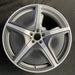 21" EQS-CLASS SUV 23 296 Type, 21x9.5, 5 spoke, w/o cladding; w/o mesh - Angle View
