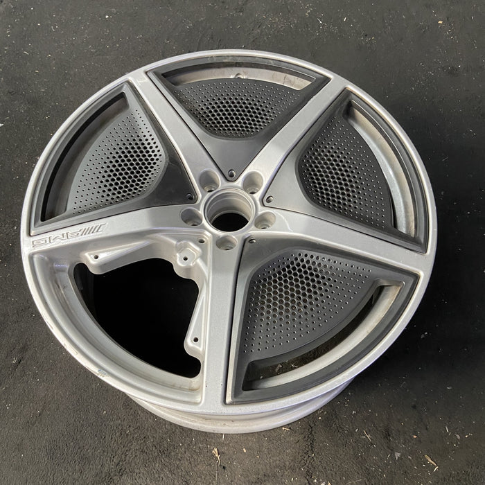 21" EQS-CLASS SUV 23 296 Type, 21x9.5, 5 spoke, w/o cladding; w/o mesh - Close-Up Detail