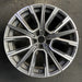 20" BMW 740i 21-22 20x10 star design dark gray orbit gray Original OEM Wheel Rim - Front View