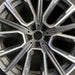 20" BMW 740i 21-22 20x10 star design dark gray orbit gray Original OEM Wheel Rim - Angle View