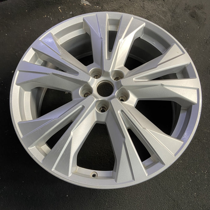 20" PATHFINDER 18-19 20x7.5 , silver Original OEM Wheel Rim - Side Profile