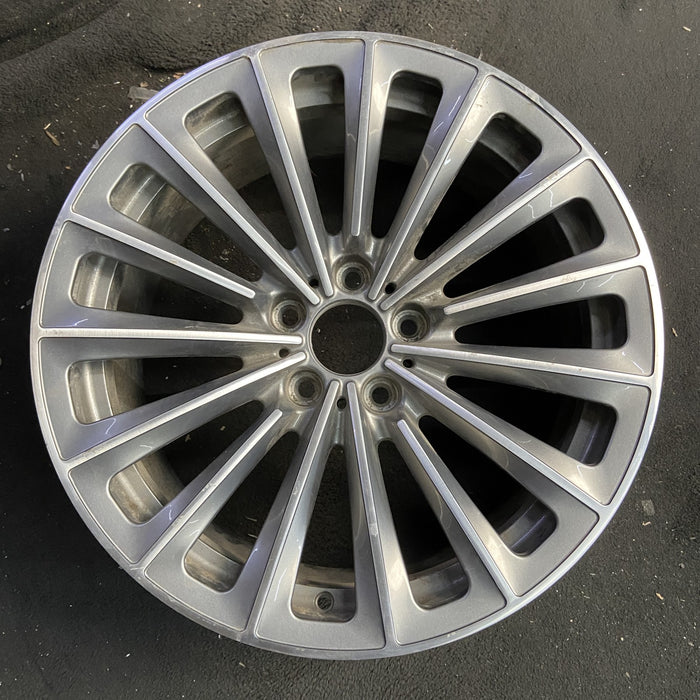 19" BMW 535i GT 10-13 19x8.5 , 15 spoke, alternating spoke Original OEM Wheel - Angle View