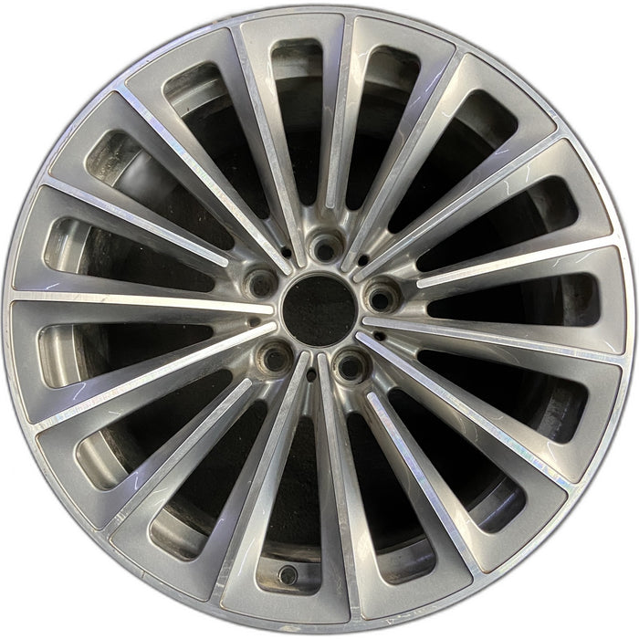 19" BMW 535i GT 10-13 19x8.5 , 15 spoke, alternating spoke Original OEM Wheel - Front View