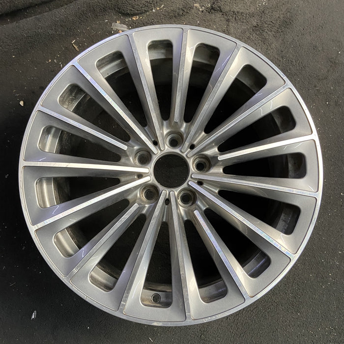 19" BMW 535i GT 10-13 19x8.5 , 15 spoke, alternating spoke Original OEM Wheel - Angle View