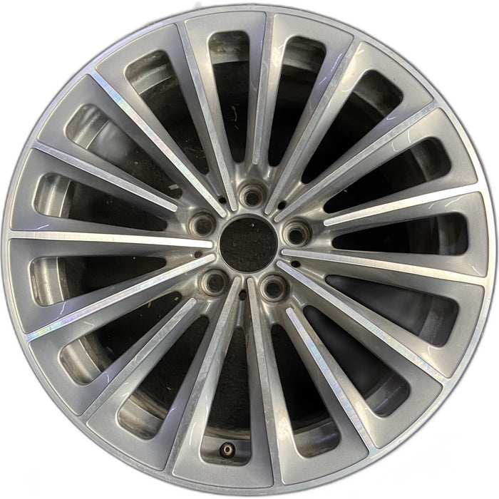 19" BMW 535i GT 10-13 19x8.5 , 15 spoke, alternating spoke Original OEM Wheel - Front View