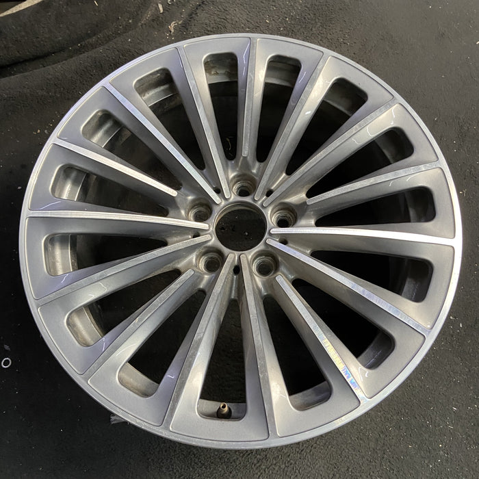 19" BMW 535i GT 10-13 19x8.5 , 15 spoke, alternating spoke Original OEM Wheel - Side Profile
