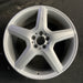 20" MERCEDES CL-CLASS 08 216 Type; CL65, 20x9.5, Original OEM Wheel Rim - Angle View