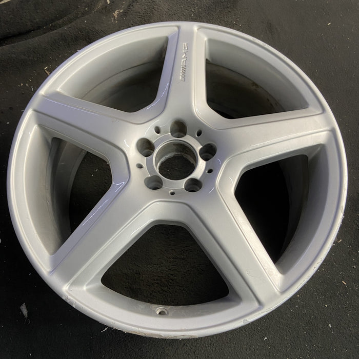20" MERCEDES CL-CLASS 08 216 Type; CL65, 20x9.5, Original OEM Wheel Rim - Side Profile