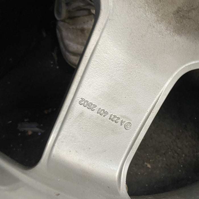 20" MERCEDES CL-CLASS 08 216 Type; CL65, 20x9.5, Original OEM Wheel Rim - Additional View