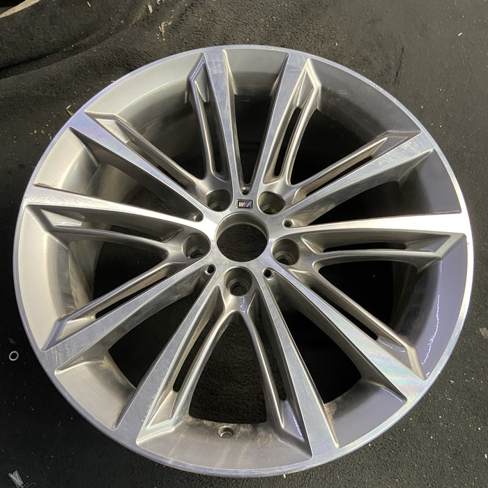 20" BMW 528i 11-16 20x8.5 , 10 spoke, split spoke, ferric gray Original OEM - View 7