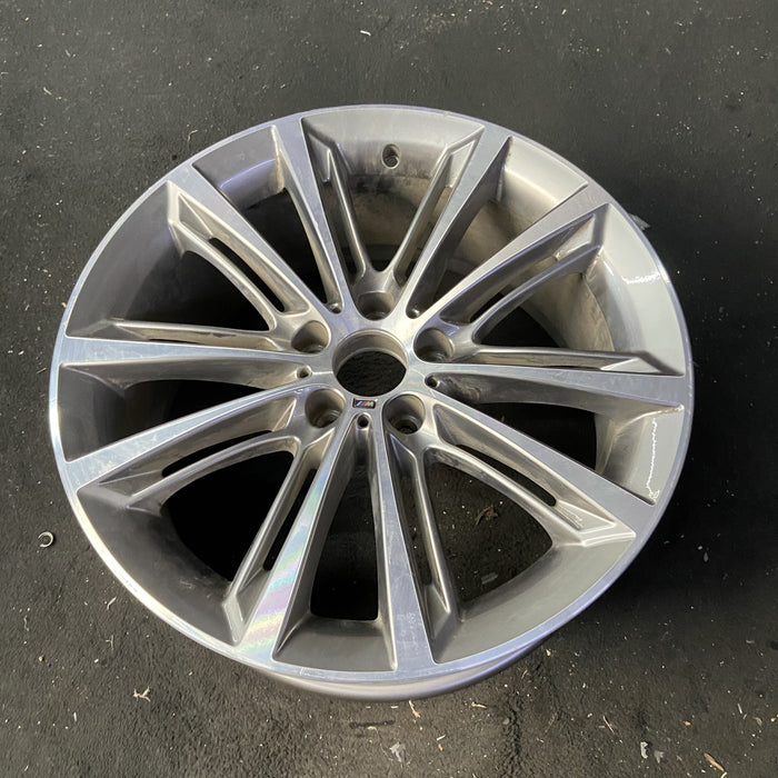 20" BMW 528i 11-16 20x8.5 , 10 spoke, split spoke, ferric gray Original OEM - View 8