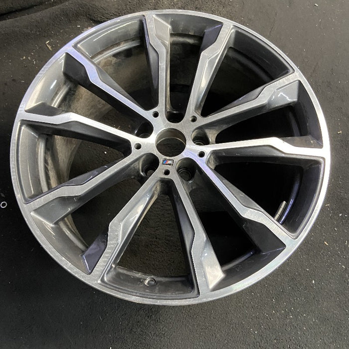 20" BMW X3 18-20 20x9.5 alloy rear 5 spoke Y spoke design Original OEM Wheel Rim - View 7
