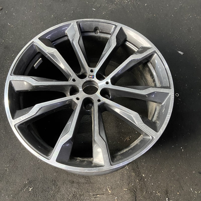 20" BMW X3 18-20 20x9.5 alloy rear 5 spoke Y spoke design Original OEM Wheel Rim - View 8