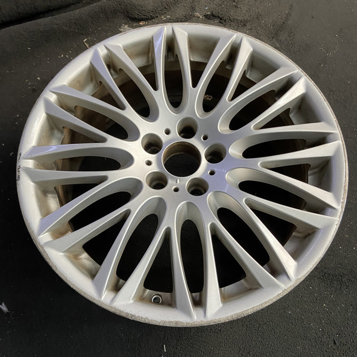20" BMW 745i 02-05 20x9 , 12 spoke Original OEM Wheel Rim - Side Profile