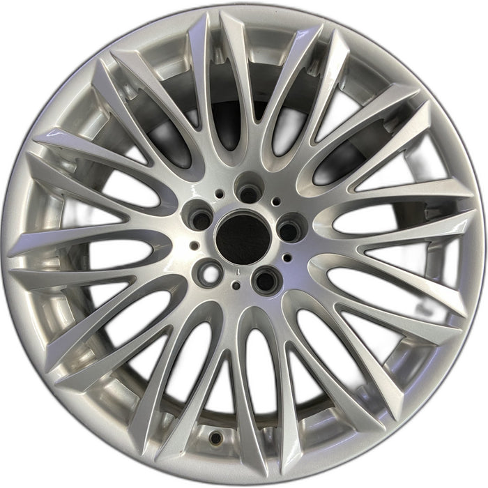 20" BMW 745i 02-05 20x9 , 12 spoke Original OEM Wheel Rim - Front View