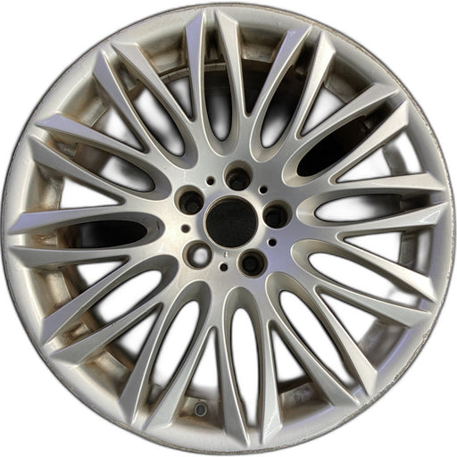 20" BMW 745i 02-05 20x9 , 12 spoke Original OEM Wheel Rim - Front View