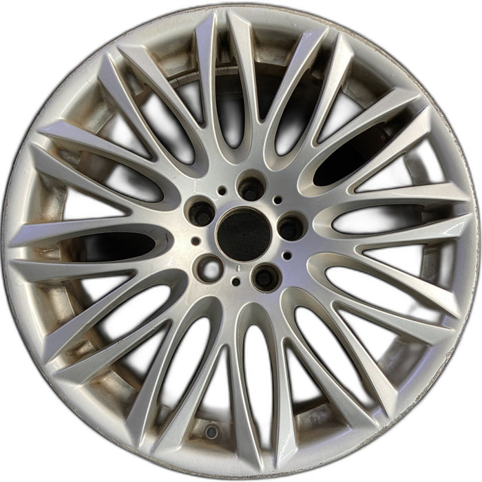 20" BMW 745i 02-05 20x9 , 12 spoke Original OEM Wheel Rim - Front View