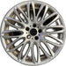 20" BMW 745i 02-05 20x9 , 12 spoke Original OEM Wheel Rim - Front View