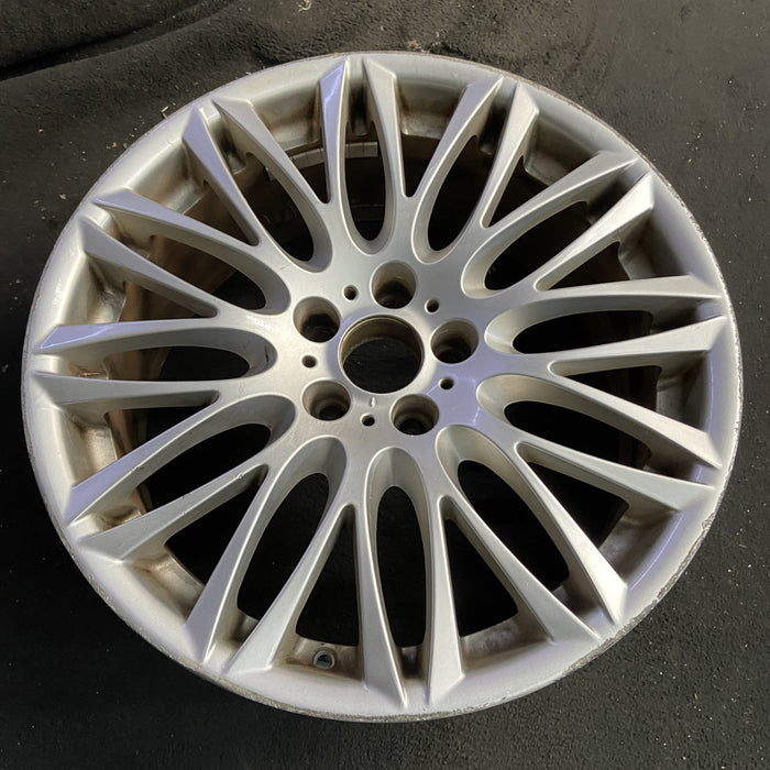 20" BMW 745i 02-05 20x9 , 12 spoke Original OEM Wheel Rim - Side Profile