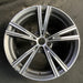 19" BMW 330e 21-24 19x8, , V spoke Original OEM Wheel Rim - Angle View
