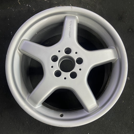 18" MERCEDES S-CLASS 03 230 Type; SL500, 18x9.5 Original OEM Wheel Rim - Angle View