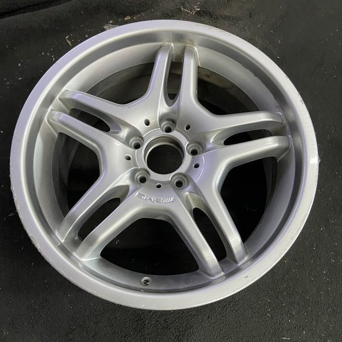 18" MERCEDES C-CLASS 06 203 Type; C55 , 18x8.5 Original OEM Wheel Rim - Side Profile