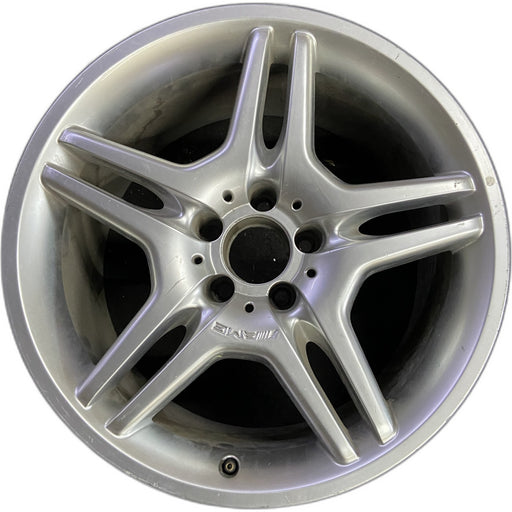 18" MERCEDES S-CLASS 08 230 Type; SL550, 18x9.5, 10 spoke, AMG Original OEM - Front View
