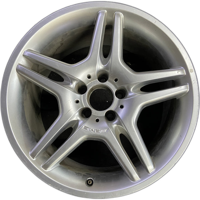 18" MERCEDES S-CLASS 08 230 Type; SL550, 18x9.5, 10 spoke, AMG Original OEM - Front View