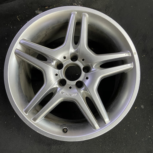 18" MERCEDES S-CLASS 08 230 Type; SL550, 18x9.5, 10 spoke, AMG Original OEM - Angle View
