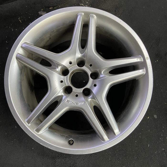18" MERCEDES S-CLASS 08 230 Type; SL550, 18x9.5, 10 spoke, AMG Original OEM - Angle View