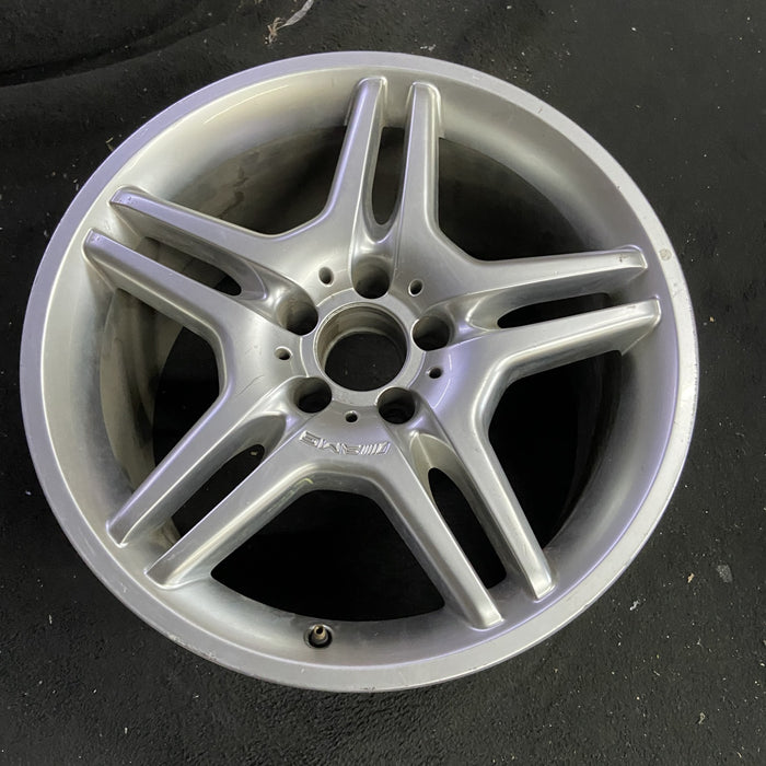 18" MERCEDES S-CLASS 08 230 Type; SL550, 18x9.5, 10 spoke, AMG Original OEM - Side Profile